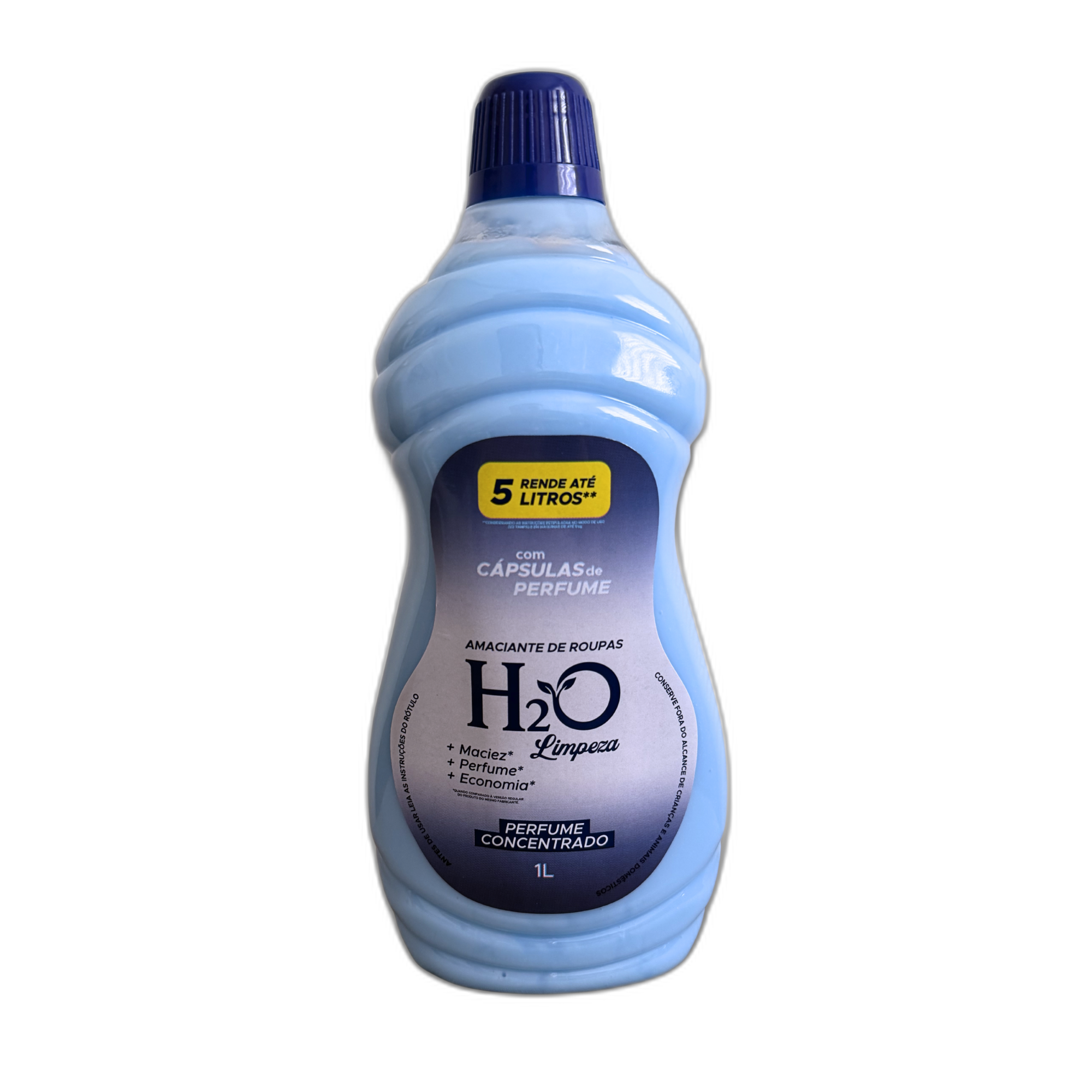 Amaciante de Roupas Concentrado 1lt H2O