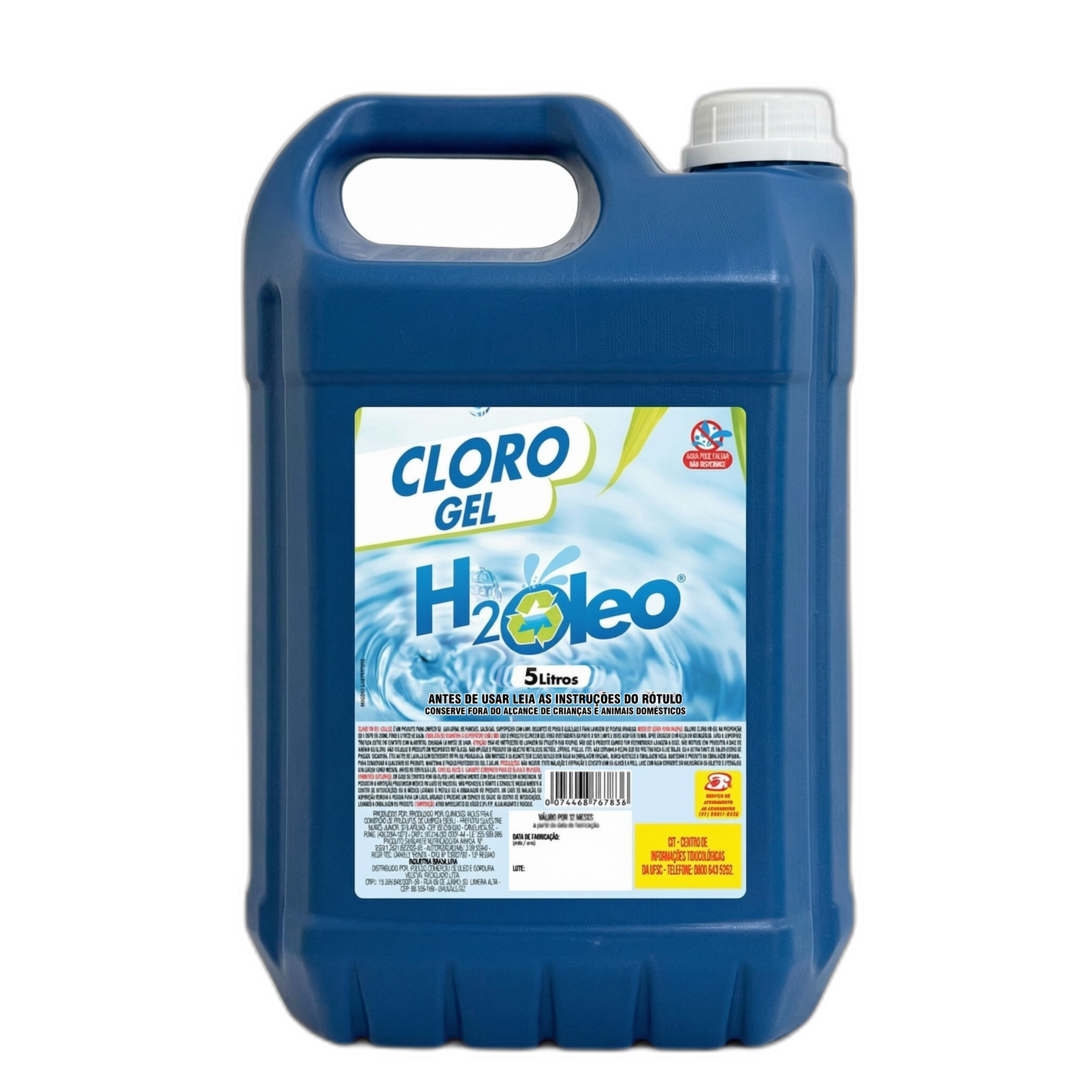 Cloro Gel 5lt H2O