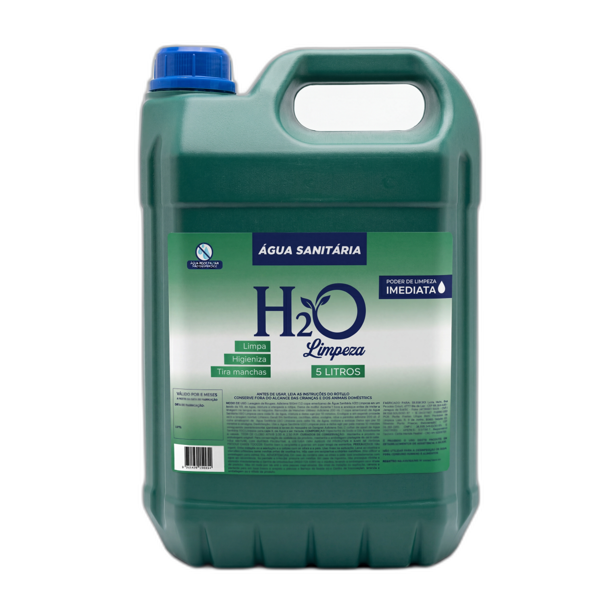 Água Sanitária 5lt H2O