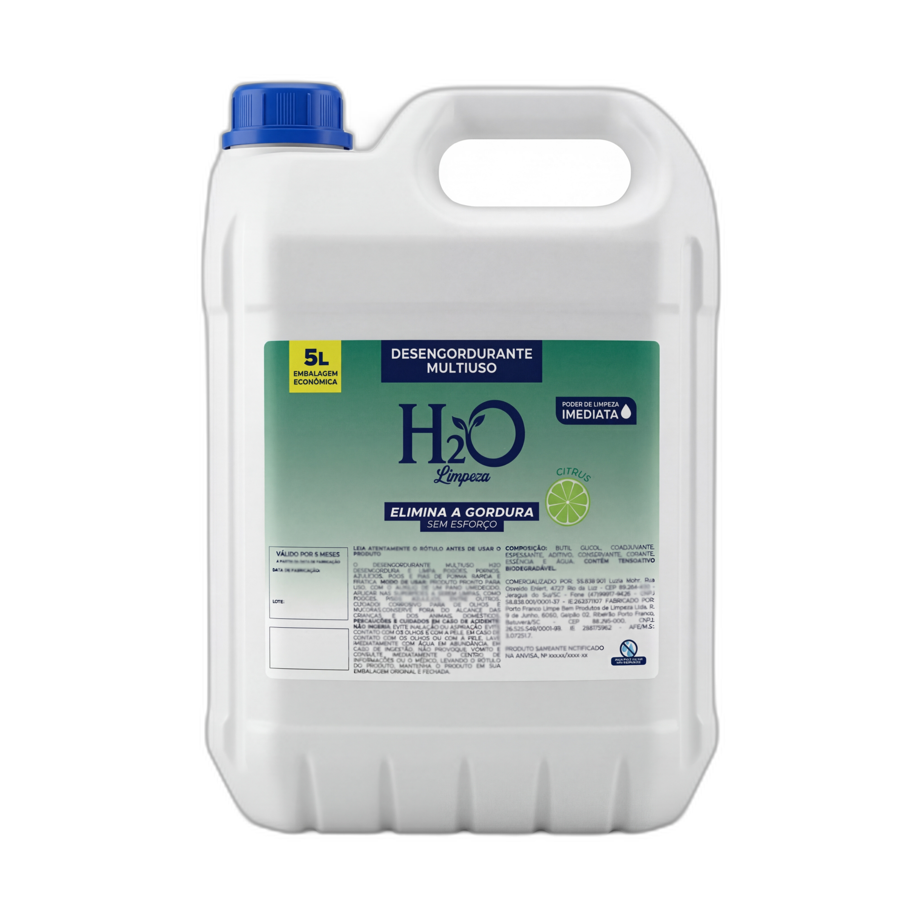 Desengordurante Multiuso 5lt H2O