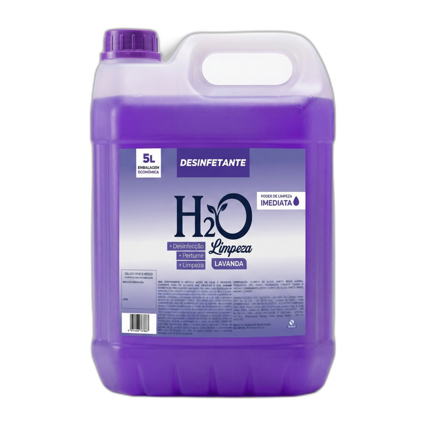 Desinfetante Lavanda 5lt H2O