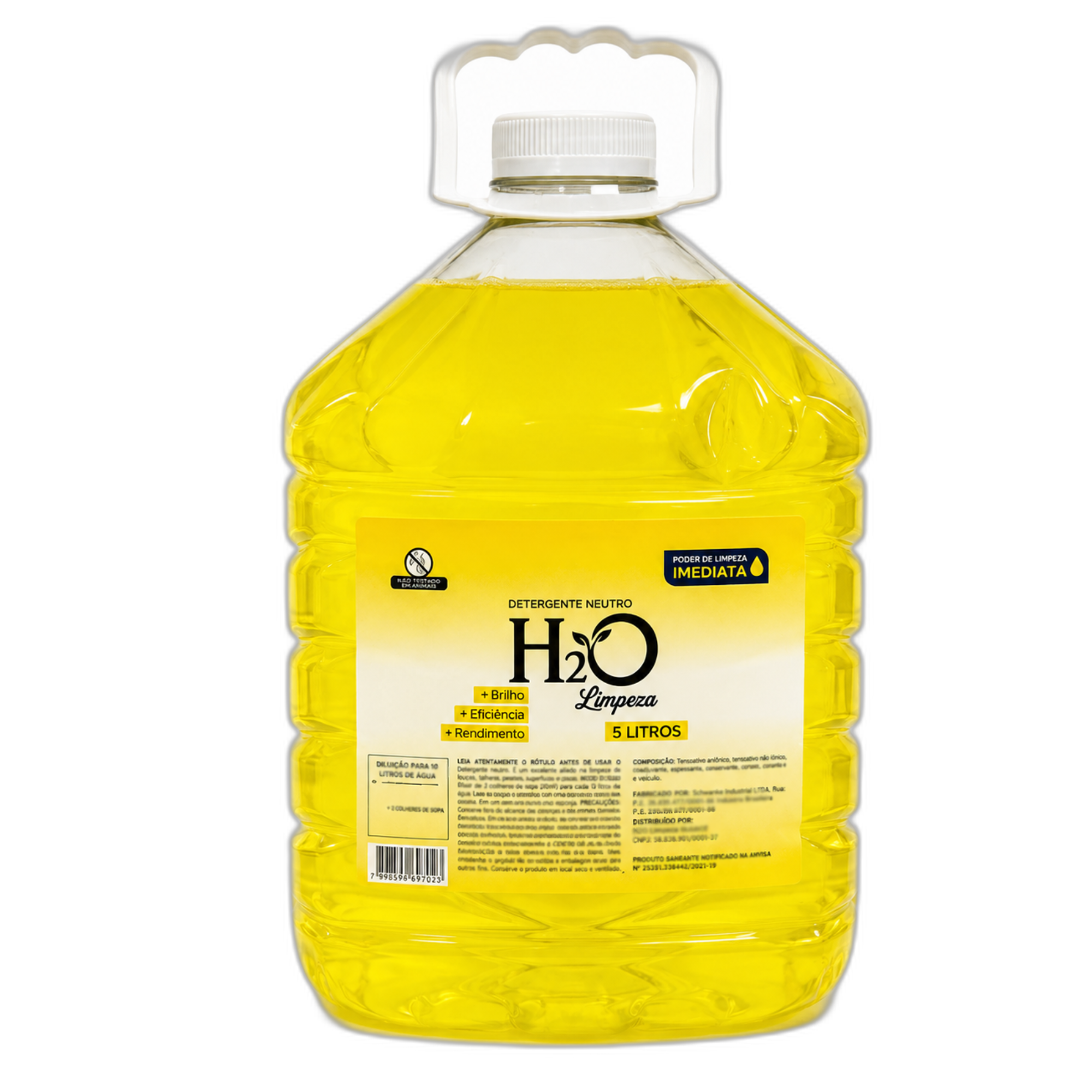 Detergente Neutro 5L H2O PET
